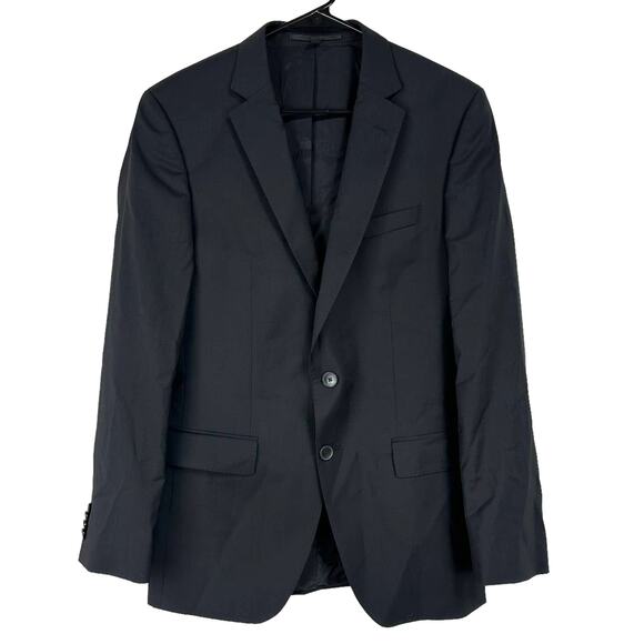 Boss Hugo Boss NWT Huge6 / Genius5 Slim Fit Black Wool Blazer Men's Size 38R - Picture 1 of 9